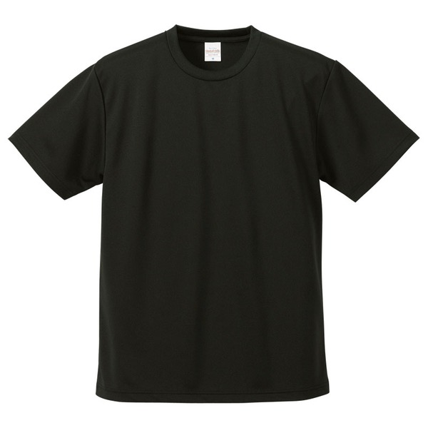 UVカット・吸汗速乾・5枚セット・4.1オンスさらさらドライ Tシャツ ブラック 150cm b04