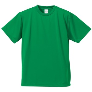 UVカット・吸汗速乾・5枚セット・4.1オンスさらさらドライ Tシャツ グリーン 150cm - 拡大画像