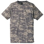 自衛隊海外派遣使用・立体裁断・吸汗速乾さらさらドライ 迷彩 Tシャツ ACUS