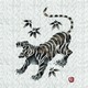 金虎の手書き絵・甚平 キングサイズ白3L - 縮小画像3