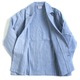 イタリア軍 放スリーピングシャツ未使用デットストック サックス ブルー 50（ L相当） - 縮小画像4