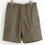 米軍BDUカーゴショートパンツ オリーブ　リップストップ XL