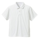さらさらドライポロシャツ 3枚セット 【XSサイズ】 半袖 UVカット/吸汗速乾 4.1オンス ホワイト/ブラック/コバルトブルー