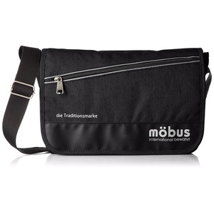ドイツブランド Mobus(モーブス) メッセンジャーバッグ ブラック 商品写真1