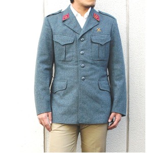 スイス軍放出 ウールジャケット グレー 【中古】 《 XL相当》 商品画像