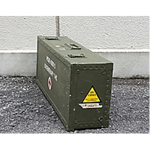 スウェーデン軍放出 ウォーターボンベボックスウッド 【中古】 スウェーデン軍放出 ウォーターボンベボックスウッド 【中古】