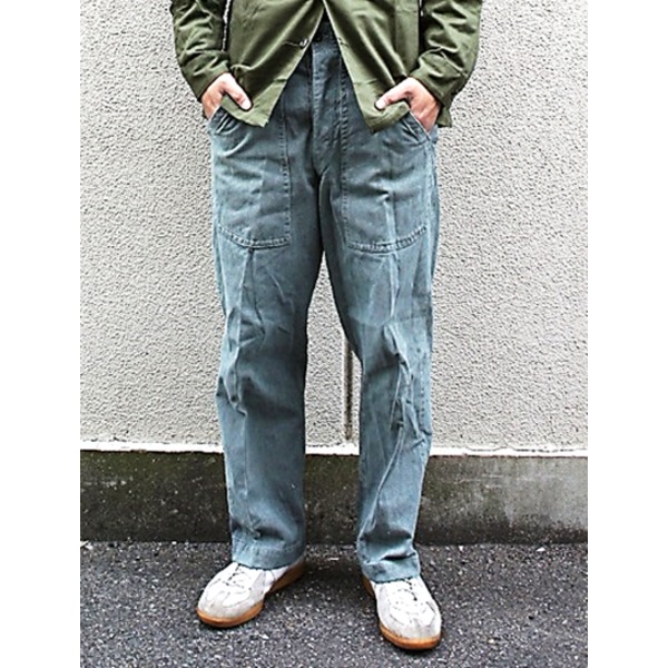 スイス軍放出デニムパンツ中古 《L相当》