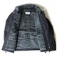 USタイプ 「N-1」 DECK ジャケット  ブラック（裏ボアグレー）40（XL)サイズ【レプリカ】 - 縮小画像2