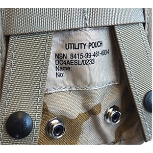イギリス軍放出ユーティリティーポーチデザートDPM未使用デットストック イギリス軍放出ユーティリティーポーチデザートDPM未使用デットストック