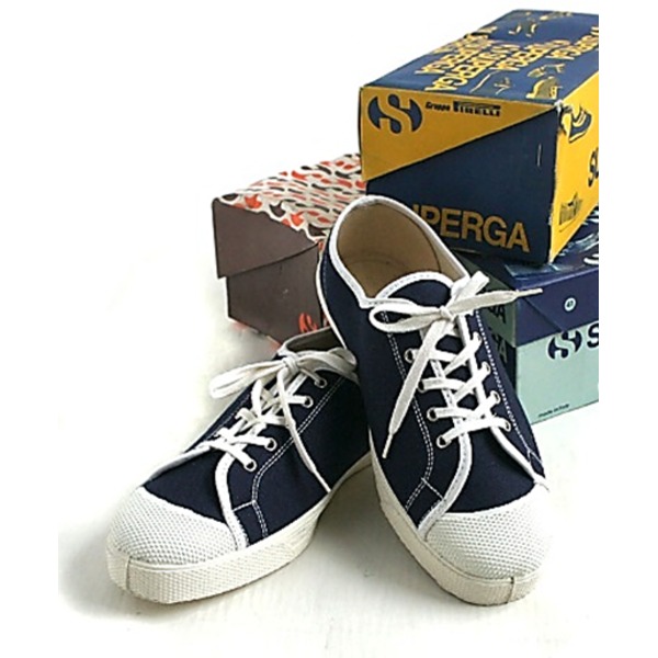 イタリア海軍放出 マリーンジョギングシューズ デットストック″SUPERGA”社製 39(24.5cm)
