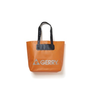 GERRY超軽量完全防水バケツ代わりにもなるトートバッグ オレンジ 商品画像