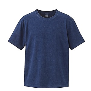 5.3オンス　インディゴ染めTシャツ　 ダークインディゴ　XL 商品画像