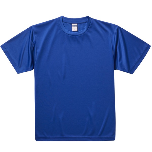 UVカット・吸汗速乾・3.8オンスさらさらドライTシャツ同色10枚セット 130cm コバルトブルーf00