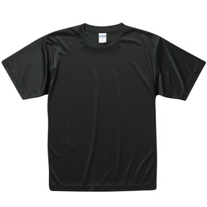 UVカット・吸汗速乾・3.8オンスさらさらドライTシャツ同色10枚セット　XXL ブラック 商品画像