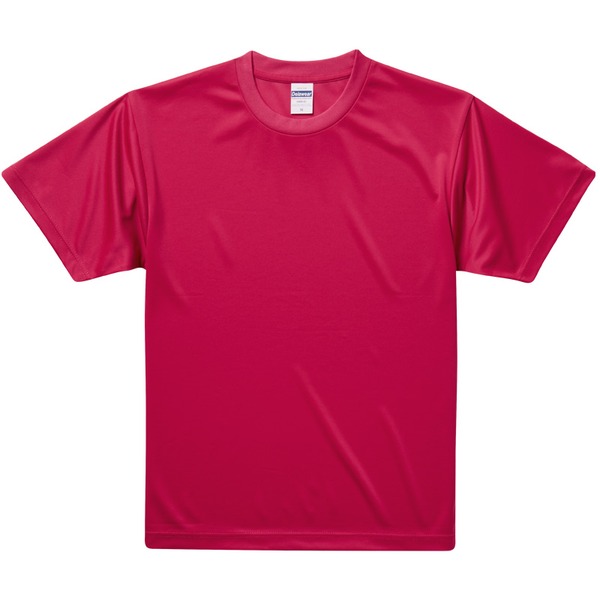 UVカット・吸汗速乾・3.8オンスさらさらドライTシャツ同色10枚セット M レッドf00