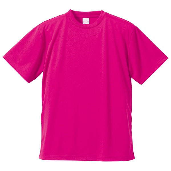 UVカット・吸汗速乾・3.8オンスさらさらドライTシャツ同色10枚セット 130cm トロピカルピンクf00
