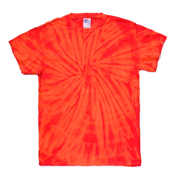 スパイダータイダイTシャツ スパイダーオレンジ XLf00