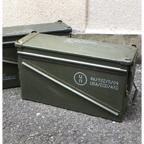 アメリカ軍 放出アンモボックス40MMラージ中古