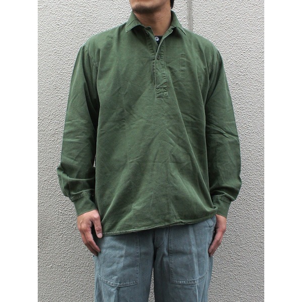 スウェーデン軍放出 M55シャツ 43( XL〜 XXL相当) 中古
