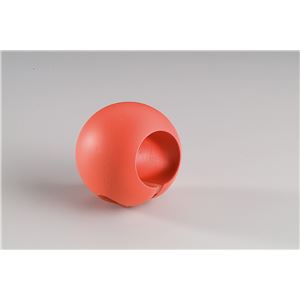 【10個セット】階段手すり滑り止め 『どこでもグリップ』ボール形 軟質樹脂 直径32mm コーラル シロクマ 日本製 商品画像