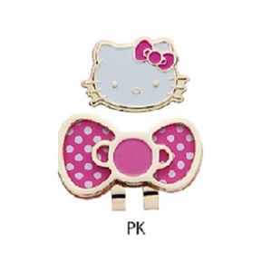 （まとめ）キティキャップマーカー PK（ピンク） 【×3セット】 - 拡大画像
