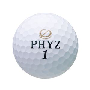 ゴルフボール 15PHYZ ホワイト〔飛距離／4ピース〕 - 拡大画像