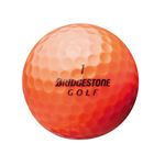 (まとめ)ブリヂストン ゴルフボール EXTRA SOFT オレンジ 〔飛距離/2ピース〕 【×2セット】