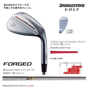 ブリヂストンゴルフ アイアン 15FG WEDGE DG S 番手：58-12