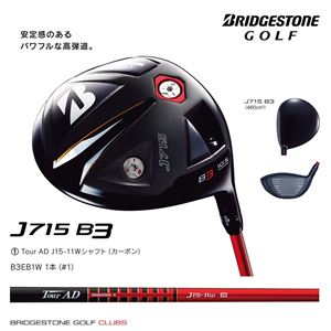 ブリヂストンゴルフ ドライバー J715 Dr B3 J15-11w R