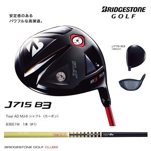 ブリヂストンゴルフ ドライバー J715 Dr B3 MJ-6 S