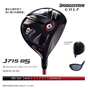 ブリヂストンゴルフ ドライバー J715 Dr B5 J15-11w SR