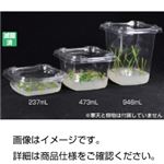 （まとめ）プラントボックス（滅菌済） 237mL 入数：25【×3セット】