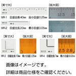 （まとめ）顕微鏡用マイクロルーラーMR-4（5枚組）【×3セット】