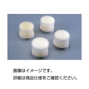 (まとめ)ふるい用ナイロンブラシNo1 適用ふるい(目の開き)：500メッシュ 【×5セット】 - 拡大画像