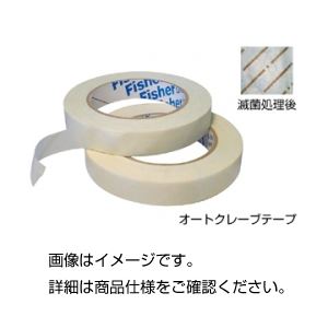 （まとめ）オートクレーブテープ 19mm×55m【×10セット】 - 拡大画像