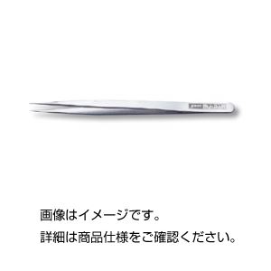 (まとめ)標準型ピンセット 【ロングタイプ/全長140mm】 ステンレス製 TS-11 【×20セット】 - 拡大画像