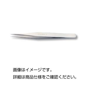 (まとめ)ステンレスピンセット 【全長125mm/AA 汎用型タイプ】 ツィザーNo.3 【×10セット】 - 拡大画像