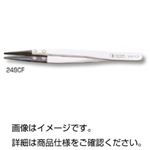 (まとめ)IDEAL-TEK カーボンピンセット 【先端1.5mm】 本体/非磁性ステンレス 先端/カーボンファイバー 249CF 【×3セット】