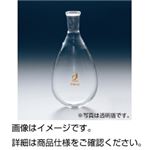 (まとめ)共通摺合ナス型(茄子型)フラスコ 50ml 15/25 【×3セット】