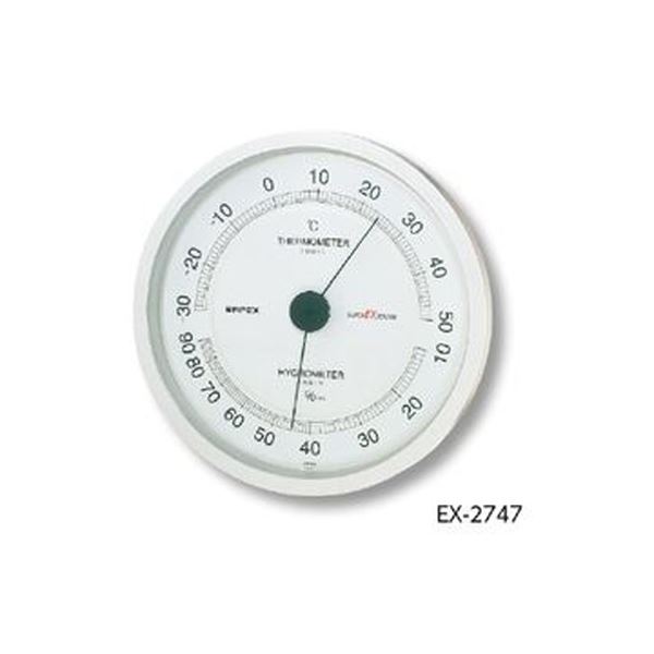 丸型精密温湿度計 EX-2747 b04