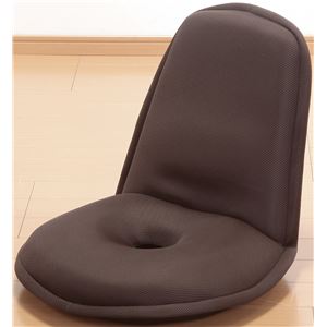 低反発円座椅子 ブラウン 商品画像