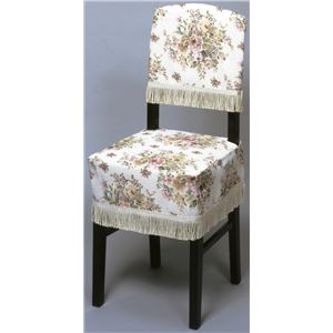 背付きピアノ椅子用カバー ゴブラン調ジャカード織 ポリエステル100% 洗える 日本製 - 拡大画像