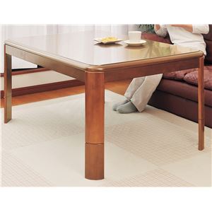 高さ3段階調節できるリビングこたつテーブル【75×105cm】 商品写真