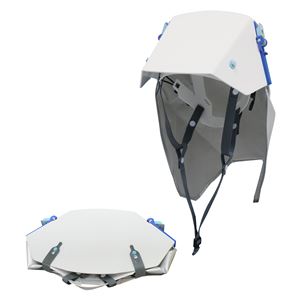 防災ズキン付き折りたたみ式ヘルメット タタメットズキン3 商品画像