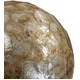 インテリアオーナメント/室内置物 【ボール型】 陶器/貝殻 シェルボール 31.5cm  - 縮小画像2