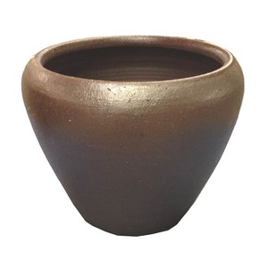 タイ製陶器鉢 Cha-Cha ドーム 30cm ／植木鉢 - 拡大画像