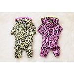 Leopard Rain Coat S ( Pink)