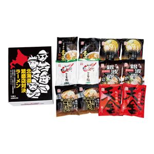 藤原製麺株式会社 北海道繁盛店対決ラーメン 12食 HT-30 - 拡大画像