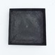 アートストーン スクエアーソーサー ブラック 23cm 【2個入り】 ／専用受皿 - 縮小画像2