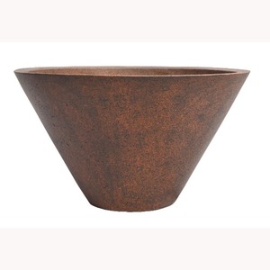 軽量コンクリート製植木鉢 ストーンライト コニック浅 ラスティ 55cm 商品画像